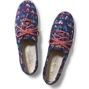 NWT Keds x Liberty London Champion Hearts Sneakers Size 7